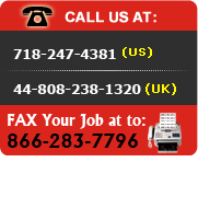 Call Us or Fax Us